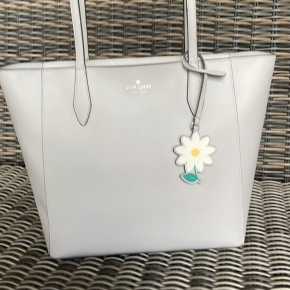 Kate Spade Dana Tote Platinum Grey - Picture 2 of 16